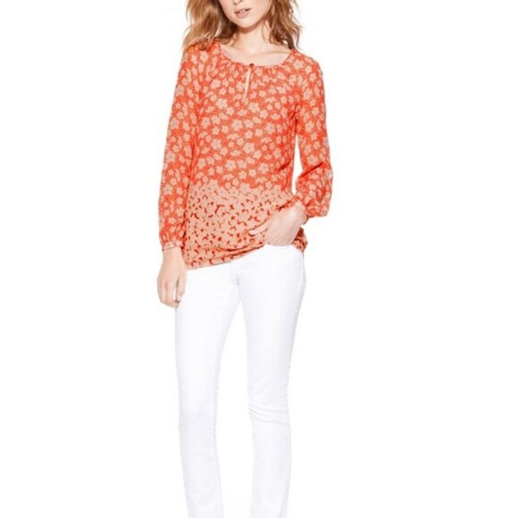 Tory Burch 100% Silk ‘Lisa’ Floral Blouse 2 - Picture 1 of 5